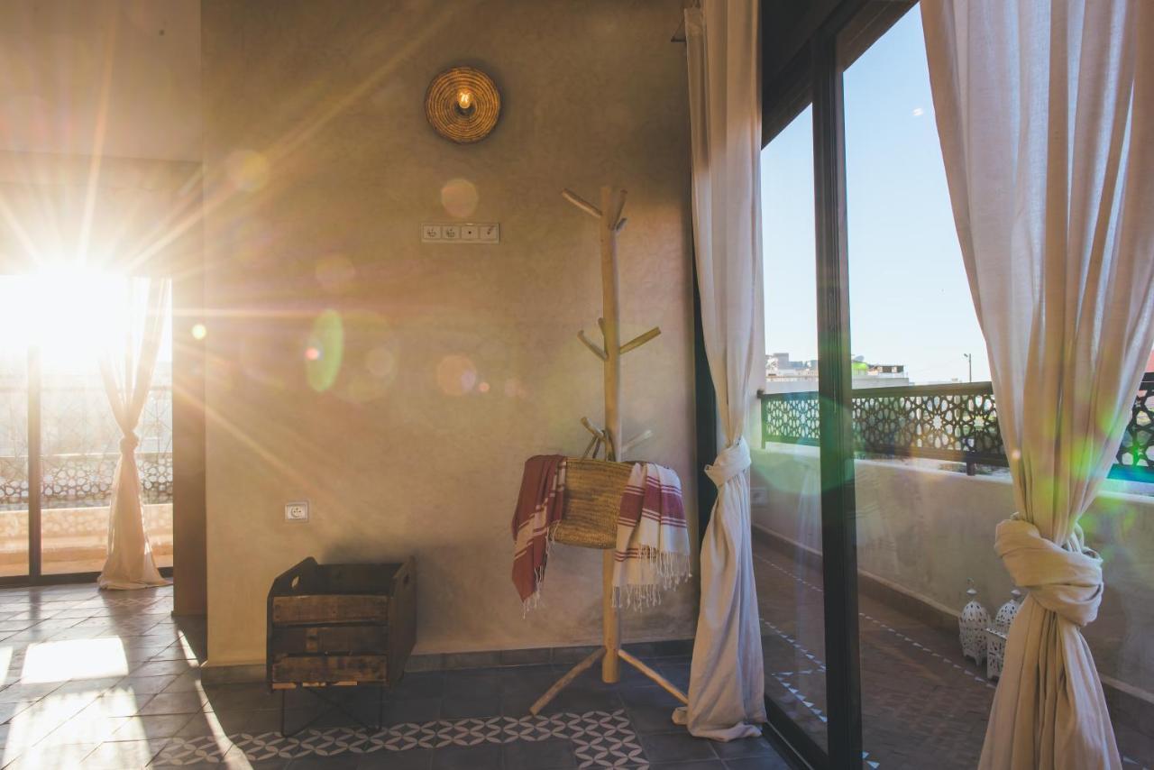 The Yogi Surfer Hotel Taghazout Bagian luar foto